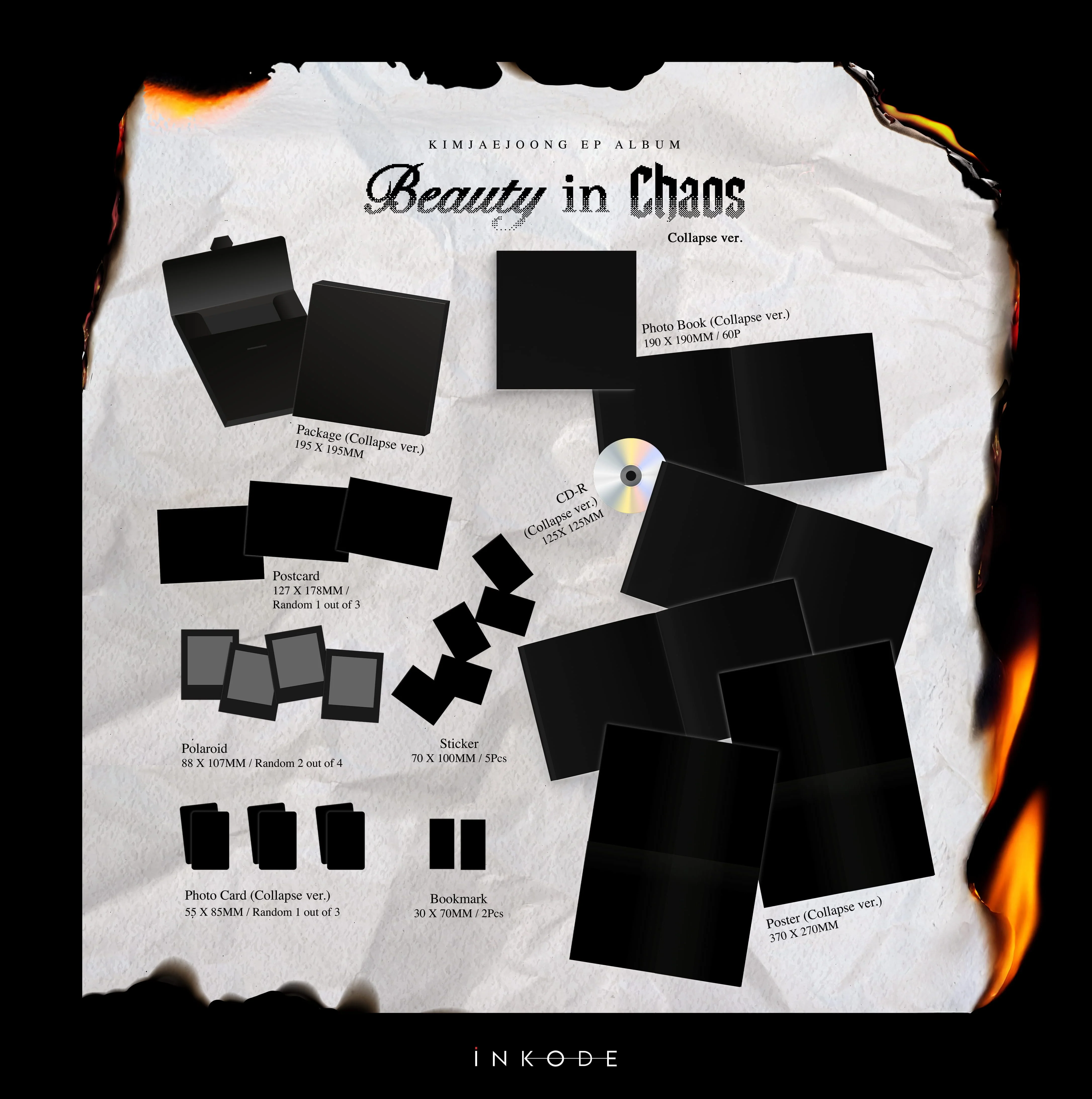 KIM JAE JOONG (JX) - BEAUTY IN CHAOS (PHOTOBOOK ALBUM) - Image 2