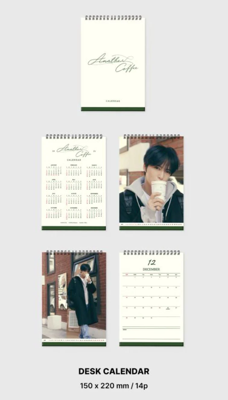 KIM JAE JOONG - OFFICIAL 2025 SEASON'S GREETINGS (ANOTHER COFFEE) - Image 4
