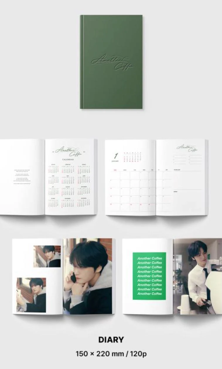 KIM JAE JOONG - OFFICIAL 2025 SEASON'S GREETINGS (ANOTHER COFFEE) - Image 5