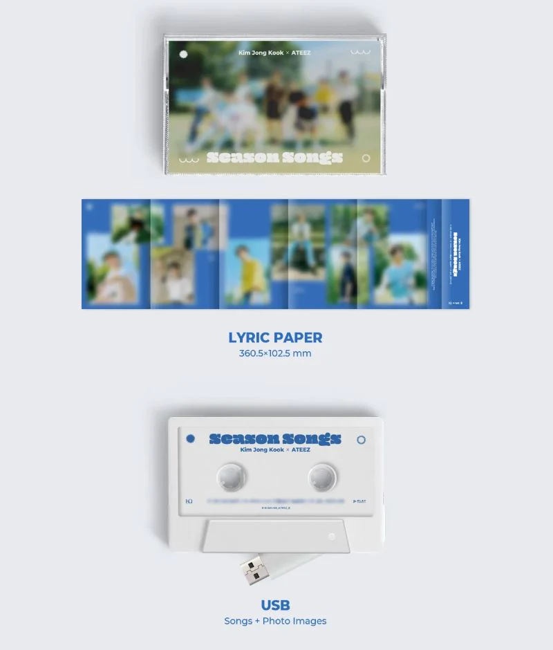 KIM JONG KOOK X ATEEZ - SEASON SONGS - Image 3