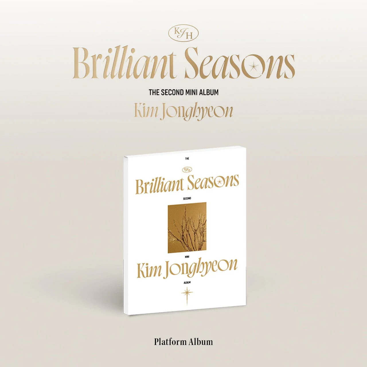 KIM JONGHYEON - BRILLIANT SEASONS (PLATFORM ALBUM)