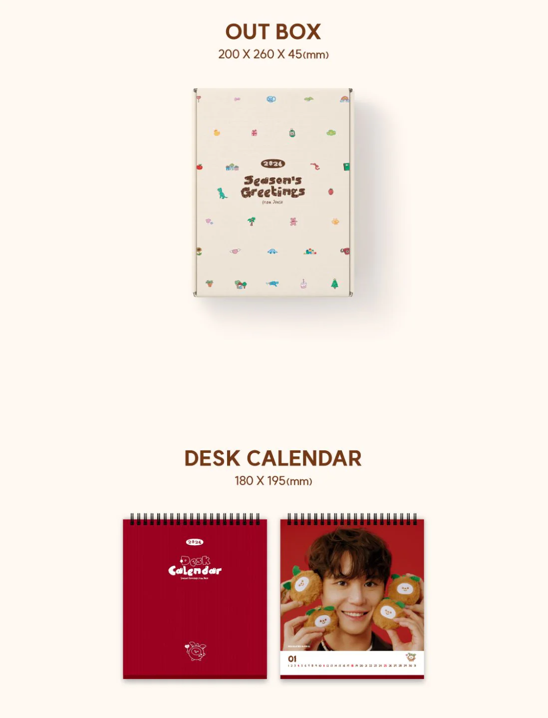 KIM JUNSU (JX) - 2026 SEASON'S GREETINGS (FROM JUNSU) - Image 3