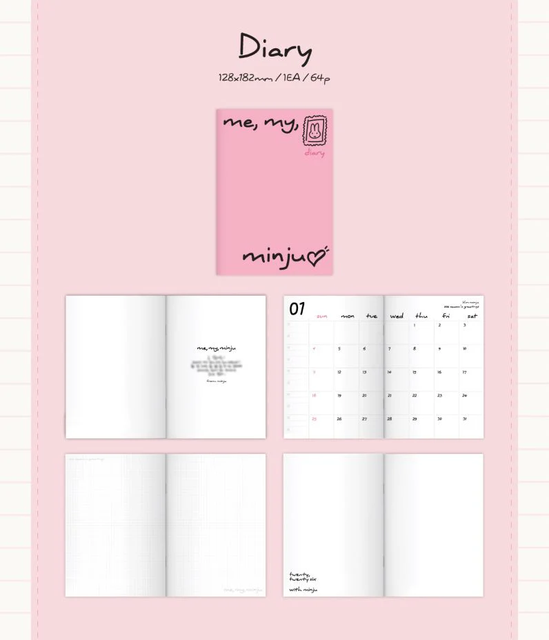 KIM MIN JU - 2026 SEASON’S GREETINGS (ME, MY, MINJU) - Image 5
