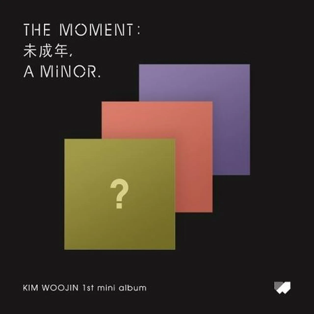 KIM WOOJIN - 1st Mini [The moment : 未成年, A MINOR. ]