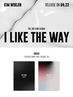 KIM WOOJIN - I LIKE THE WAY (THE 3RD MINI ALBUM) - Image 2