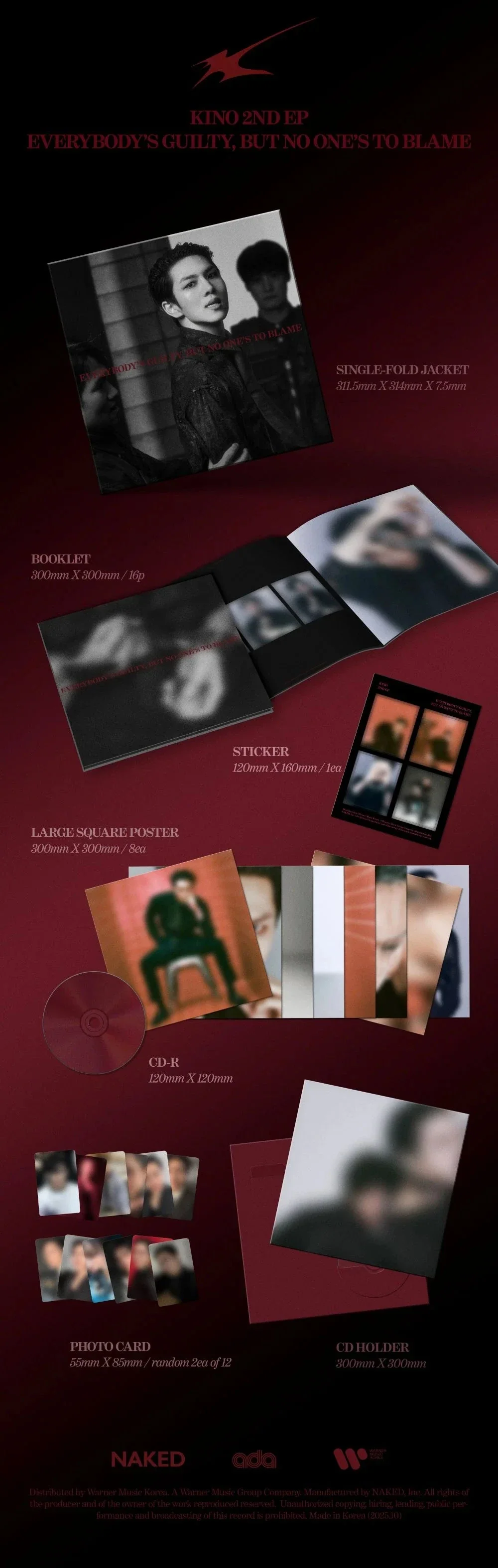 KINO (PENTAGON) - EVERYBODY'S GUILTY, BUT NO ONE'S TO BLAME - Image 2