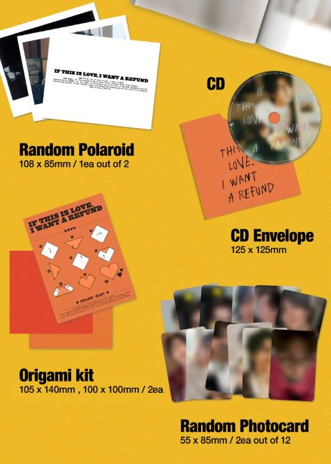 KINO (PENTAGON) - IF THIS IS LOVE, I WANT A REFUND (1ST EP) - Image 3