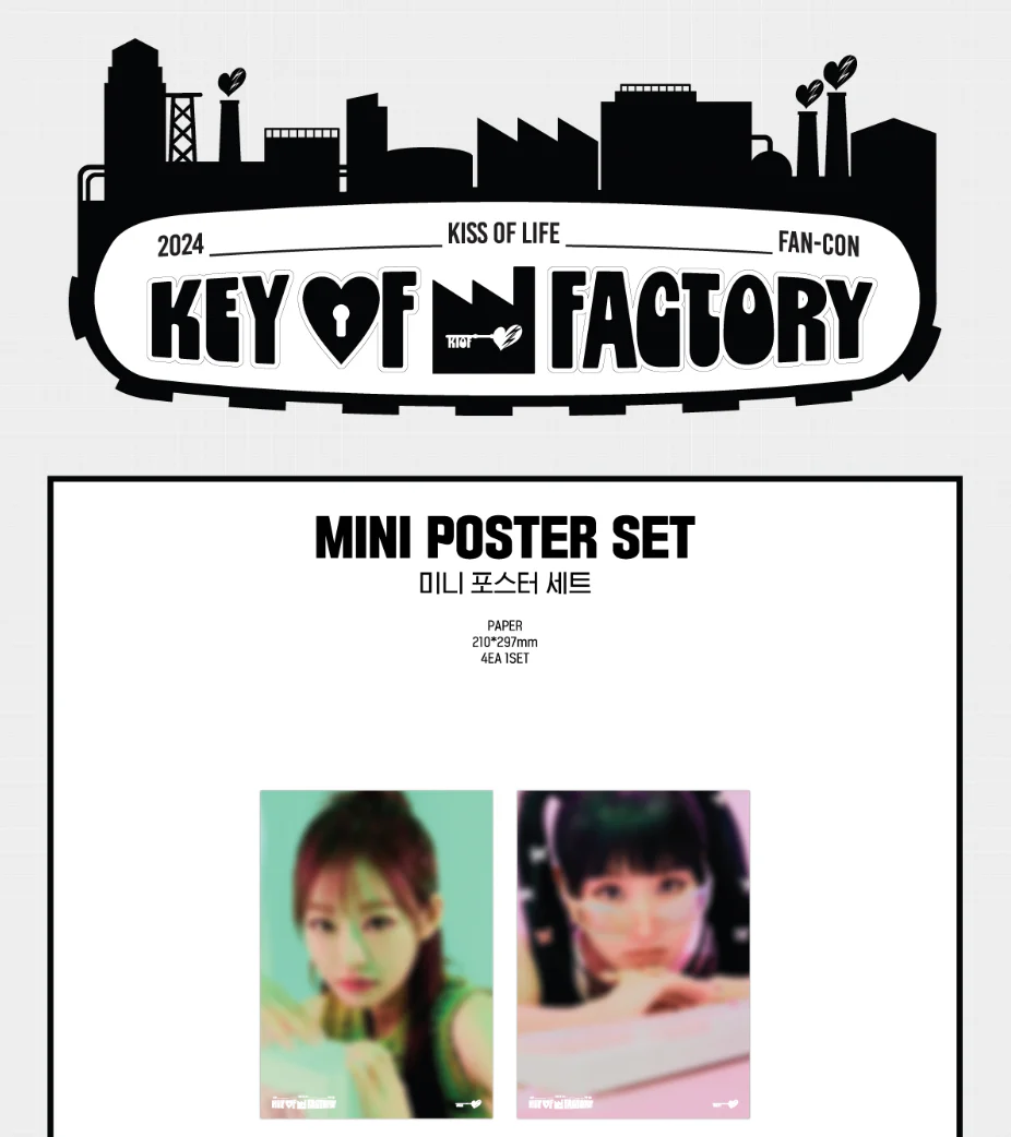KISS OF LIFE - 2024 FAN-CON 'KEY OF FACTORY' MD 2 - Image 2