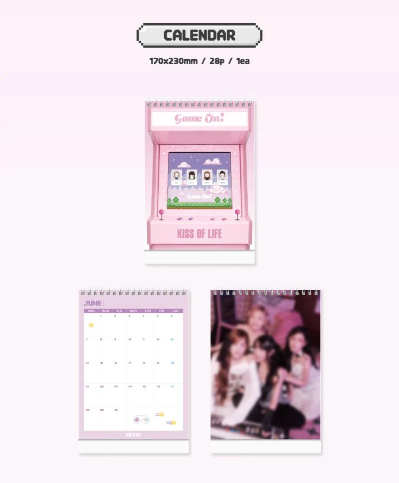 KISS OF LIFE - 2026 SEASON'S GREETINGS (GAME ON!) + Extra Photocard - Image 5