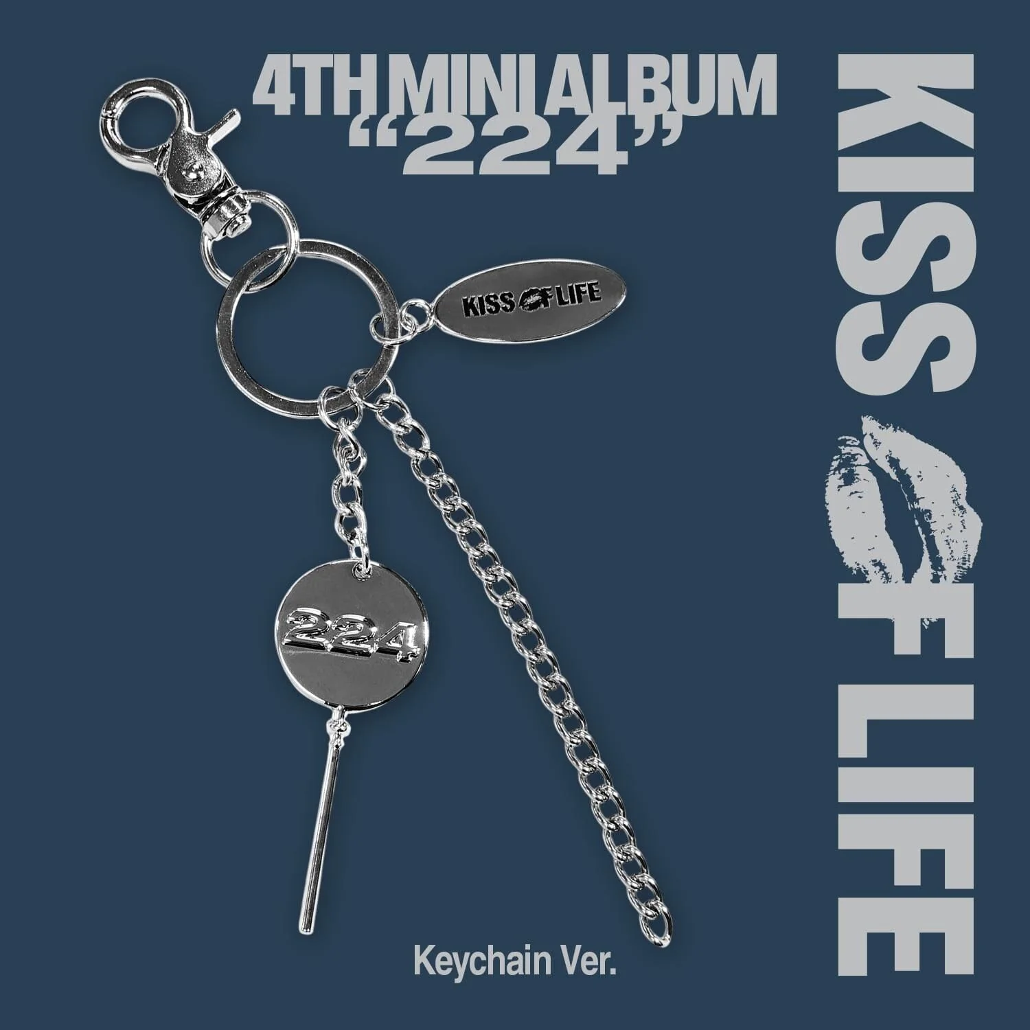 KISS OF LIFE - 224 (KEYCHAIN VER.)