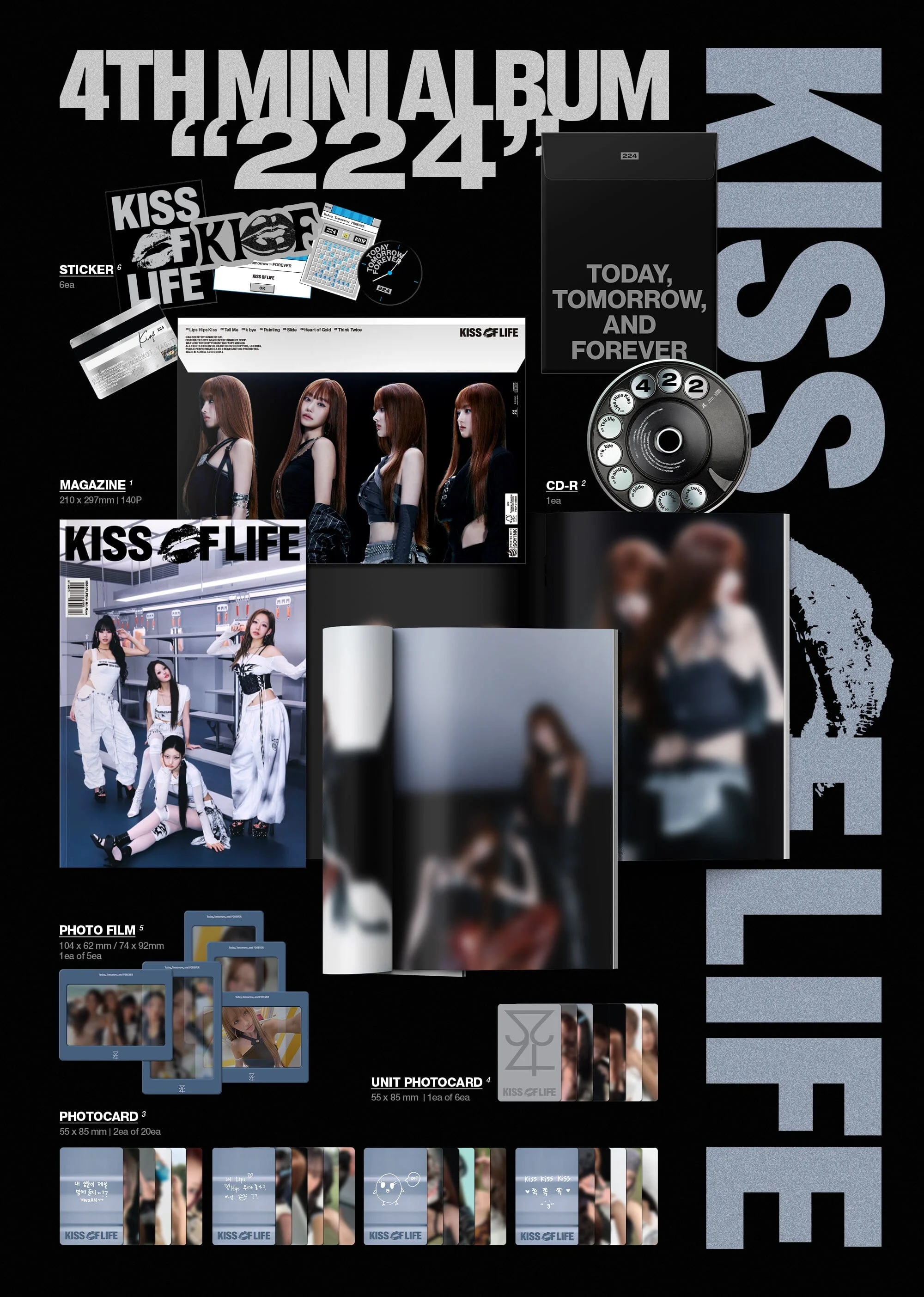 KISS OF LIFE - 224 (MAGAZINE VER.) - Image 2