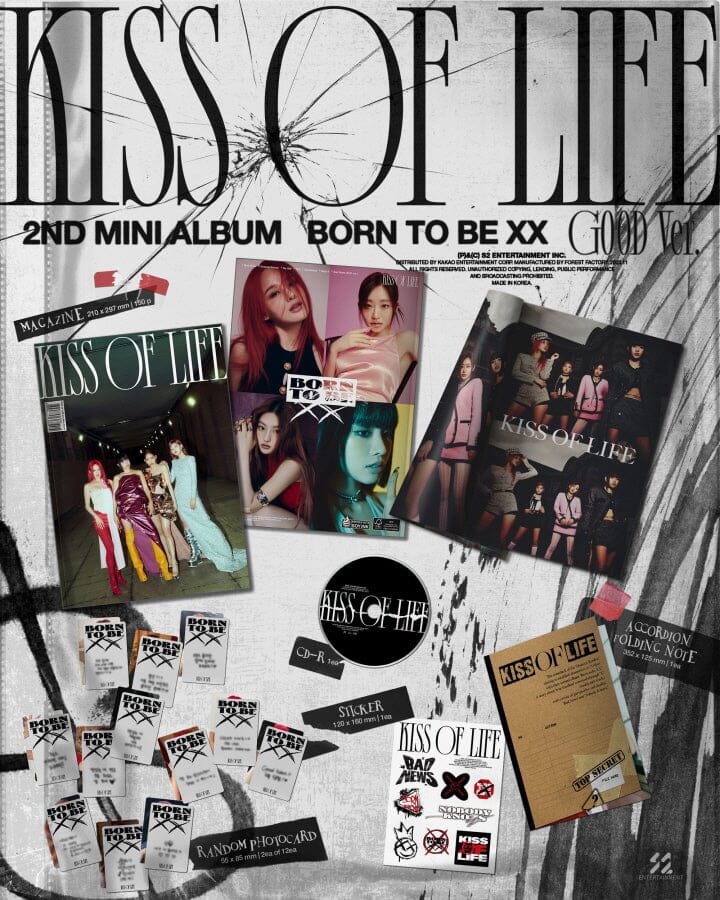 KISS OF LIFE - BORN TO BE XX (2ND MINI ALBUM) - Image 2