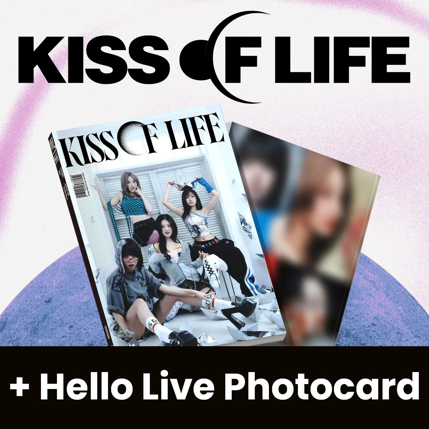 KISS OF LIFE - LOSE YOURSELF (MAGAZINE VER.) + Hello Live Photocard