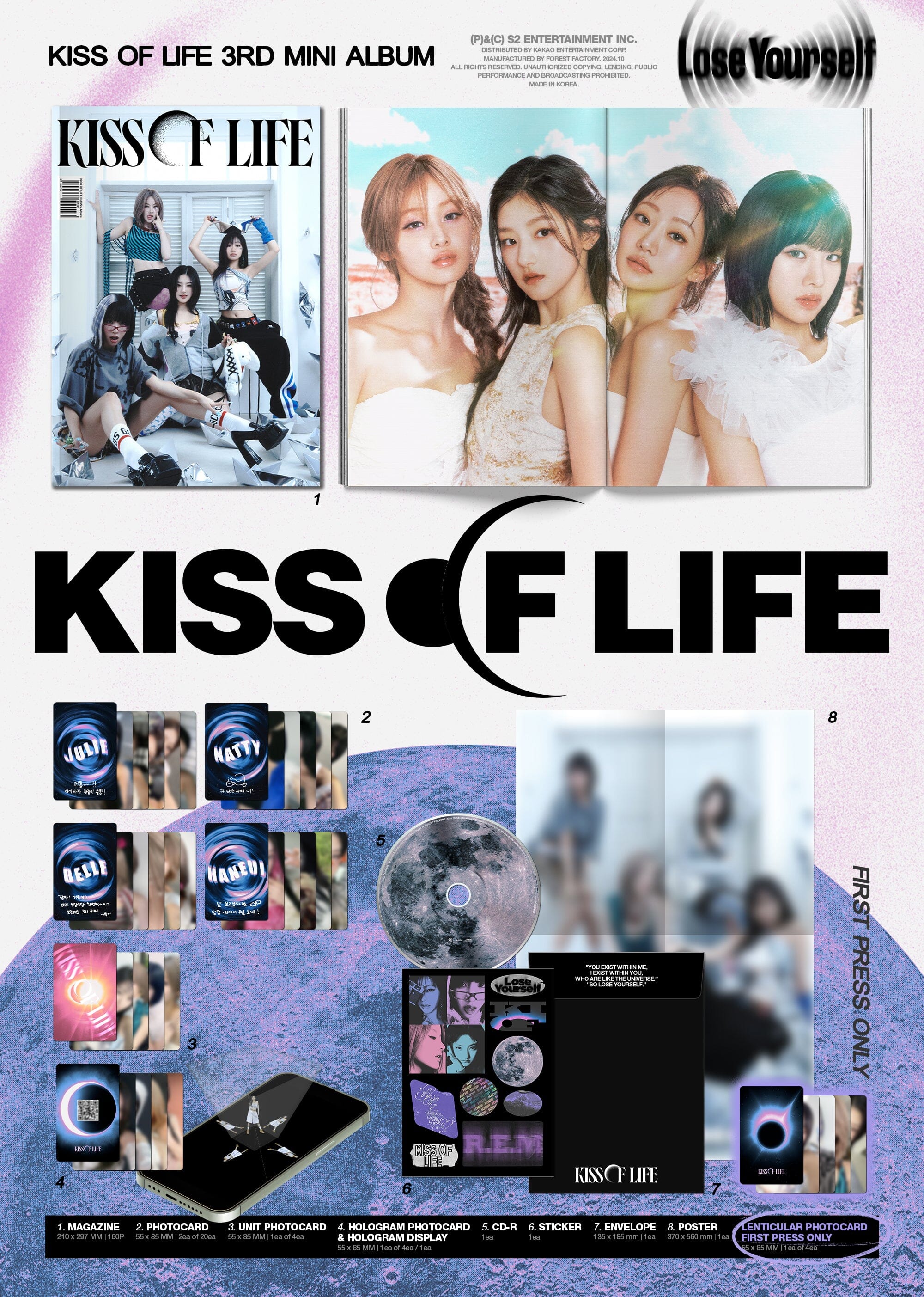 KISS OF LIFE - LOSE YOURSELF (MAGAZINE VER.) - Image 2