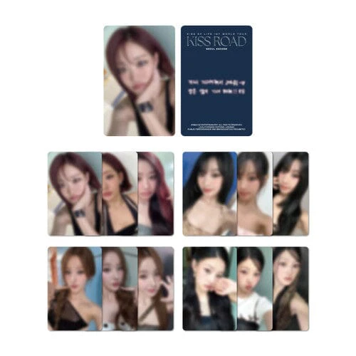 KISS OF LIFE - PHOTOCARD SET (1ST WORLD TOUR 'KISS ROAD' SEOUL ENCORE)