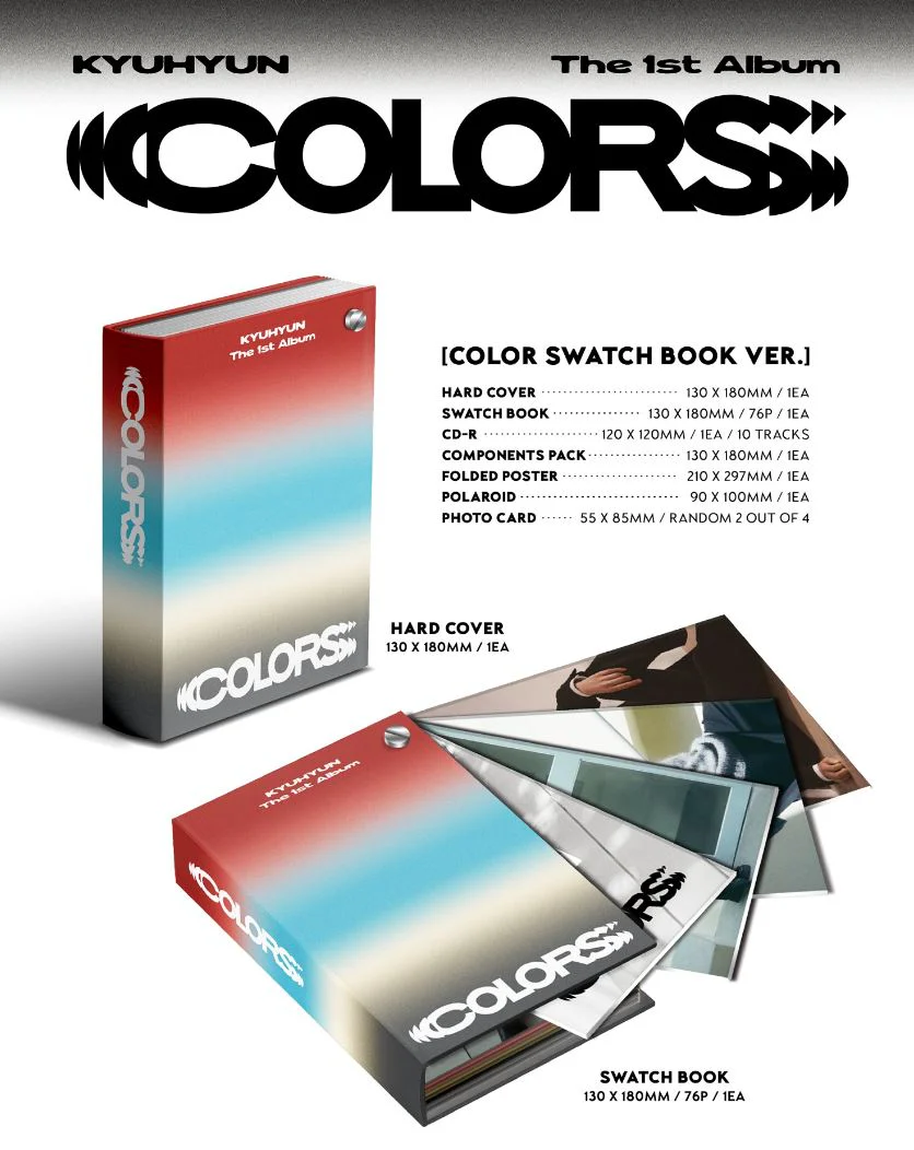 KYUHYUN - COLORS (COLOR SWATCH BOOK VER.) - Image 2