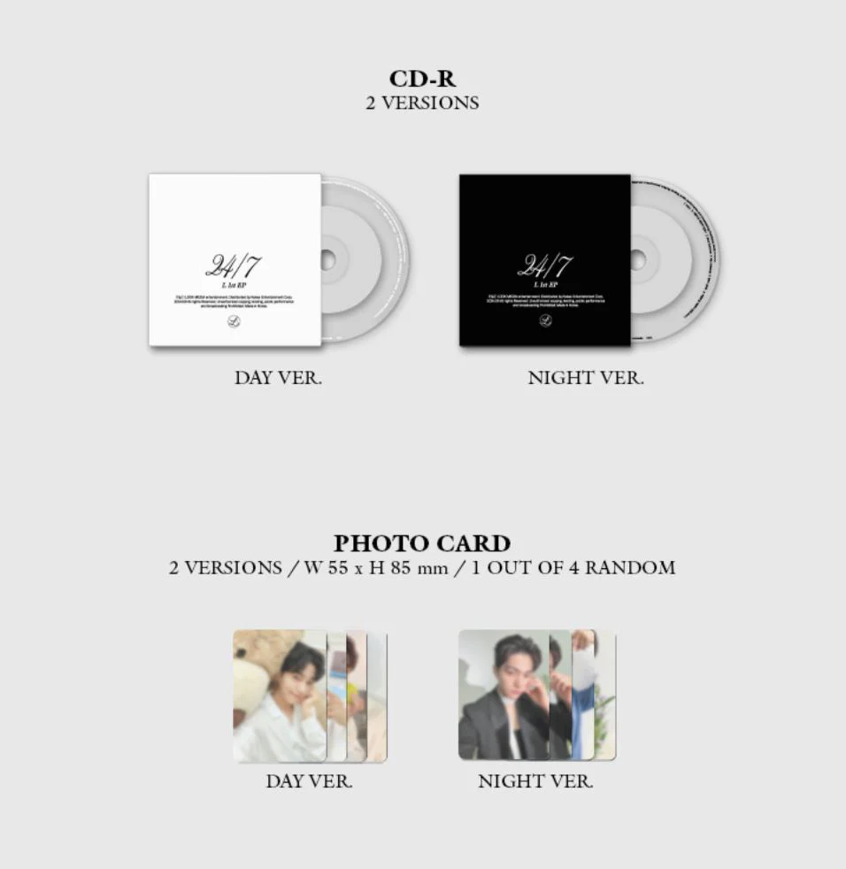 L (INFINITE) - 24/7 (1ST EP) - Image 3