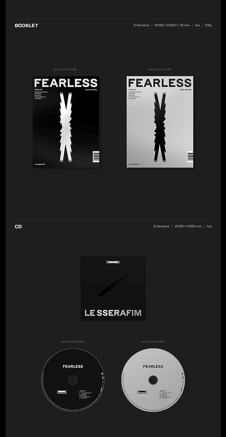 LE SSERAFIM - 1ST MINI [FEARLESS] - Image 3