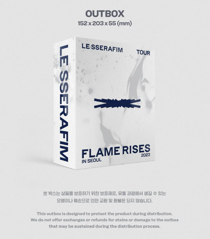 LE SSERAFIM - 2023 TOUR 'FLAME RISES IN SEOUL' (DIGITAL CODE) - Image 2