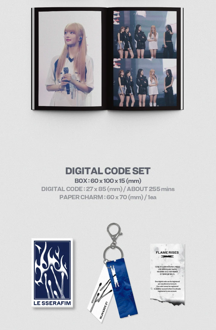 LE SSERAFIM - 2023 TOUR 'FLAME RISES IN SEOUL' (DIGITAL CODE) - Image 5
