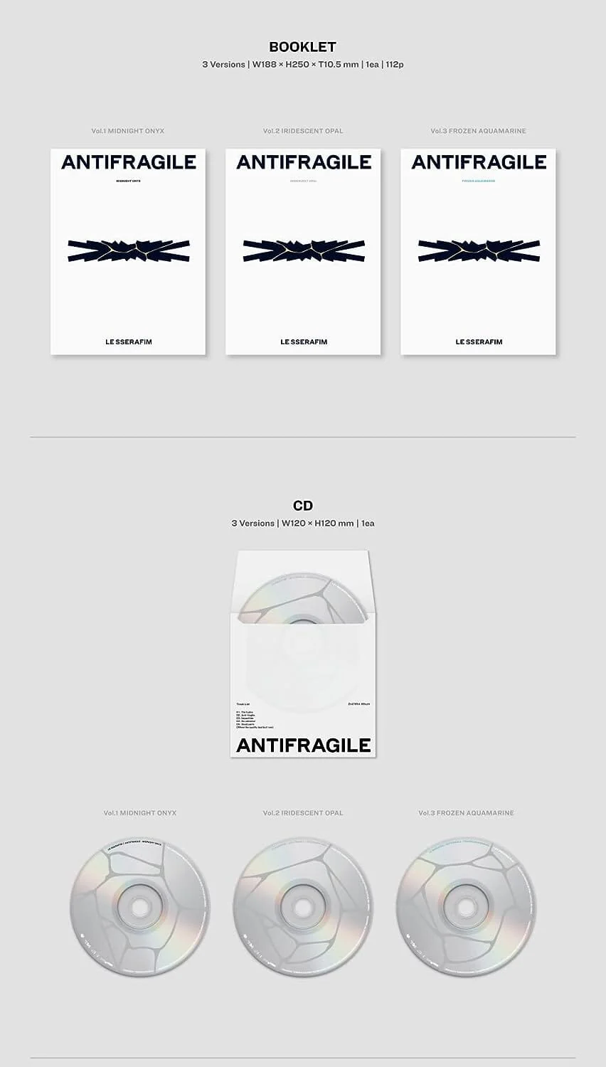 LE SSERAFIM - ANTIFRAGILE (2ND MINI ALBUM) - Image 3
