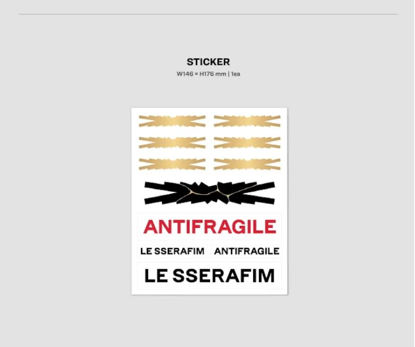 LE SSERAFIM - ANTIFRAGILE (2ND MINI ALBUM) - Image 6