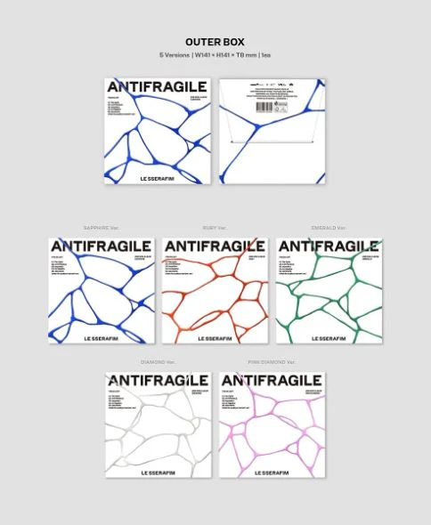 LE SSERAFIM - ANTIFRAGILE (COMPACT VER.) - Image 3