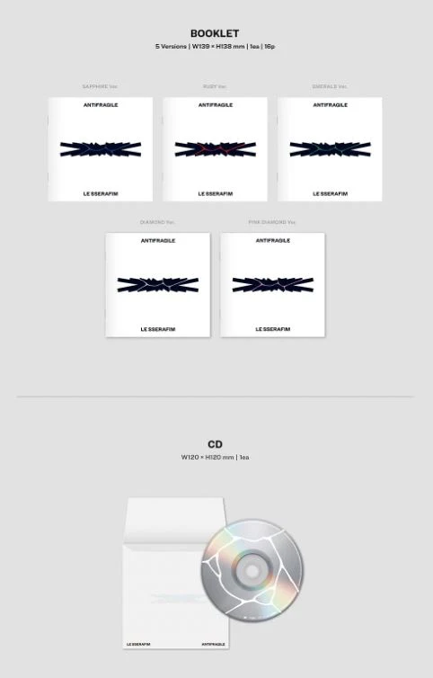LE SSERAFIM - ANTIFRAGILE (COMPACT VER.) - Image 4