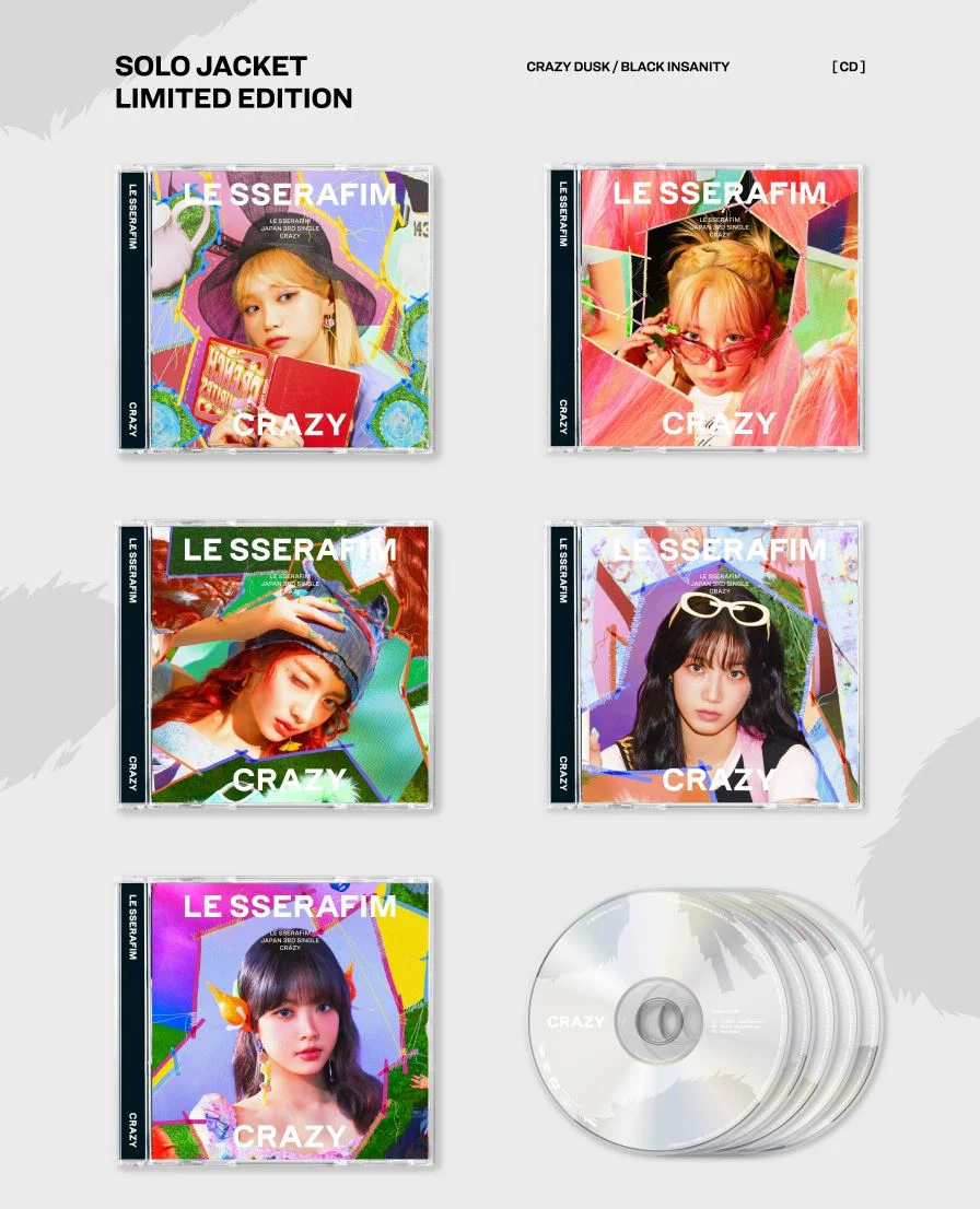 LE SSERAFIM - CRAZY (3RD JAPAN SINGLE) SOLO EDITION - Image 6