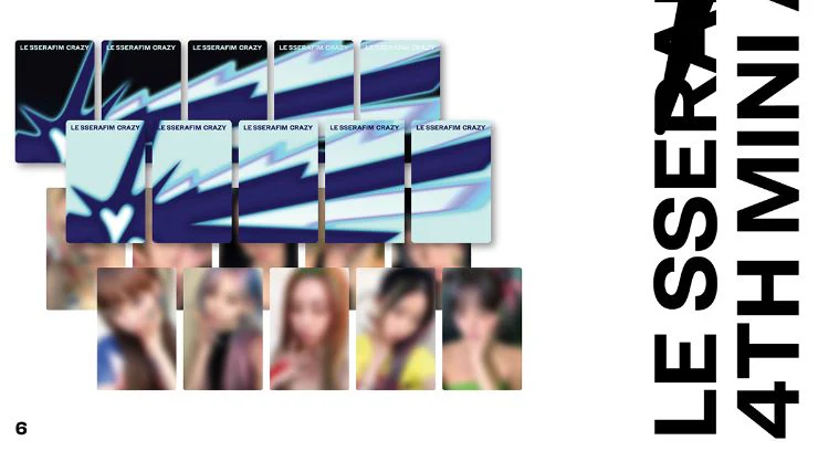 LE SSERAFIM - CRAZY (4TH MINI ALBUM) BALACLAVA VER. - Image 4