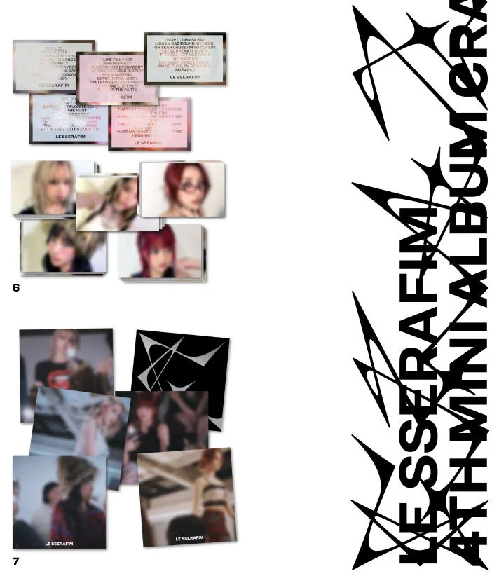 LE SSERAFIM - CRAZY (4TH MINI ALBUM) COMPACT VER. - Image 3