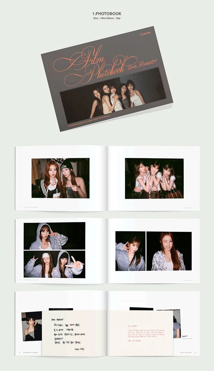 LE SSERAFIM - FILM PHOTOBOOK : DEAR, FEARNOT - Image 5