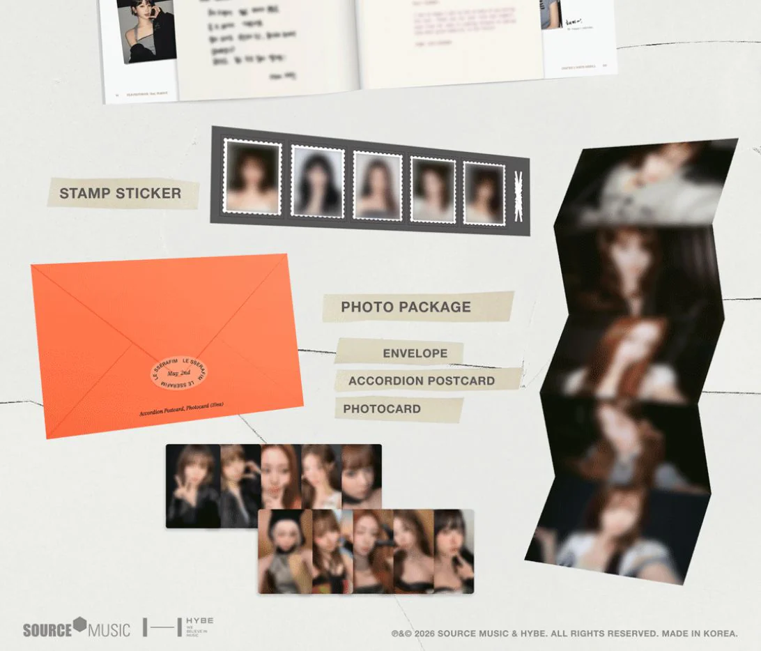 LE SSERAFIM - FILM PHOTOBOOK : DEAR, FEARNOT + Weverse Gift - Image 4