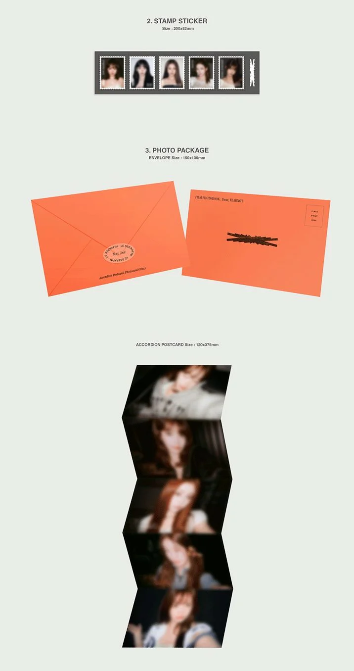 LE SSERAFIM - FILM PHOTOBOOK : DEAR, FEARNOT + Weverse Gift - Image 7