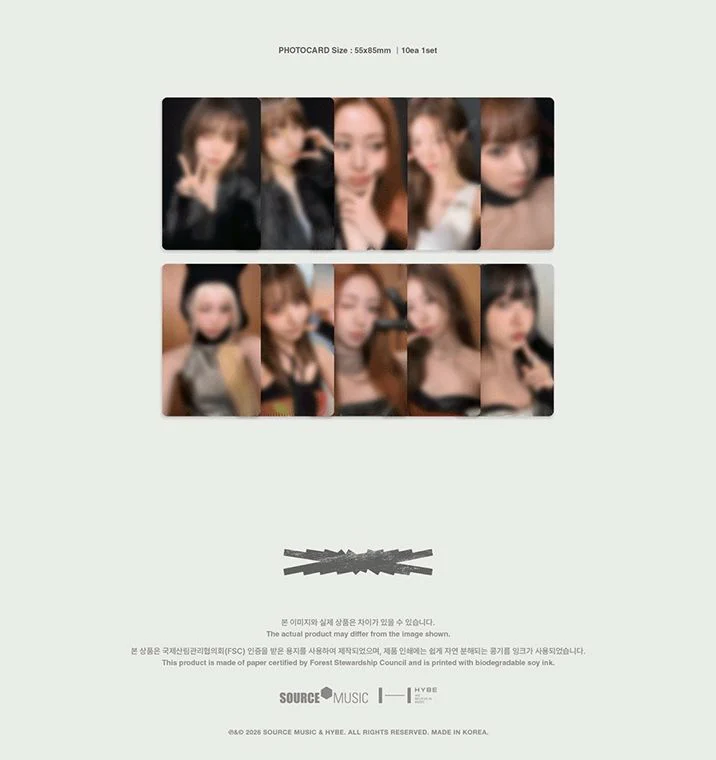 LE SSERAFIM - FILM PHOTOBOOK : DEAR, FEARNOT + Weverse Gift - Image 8