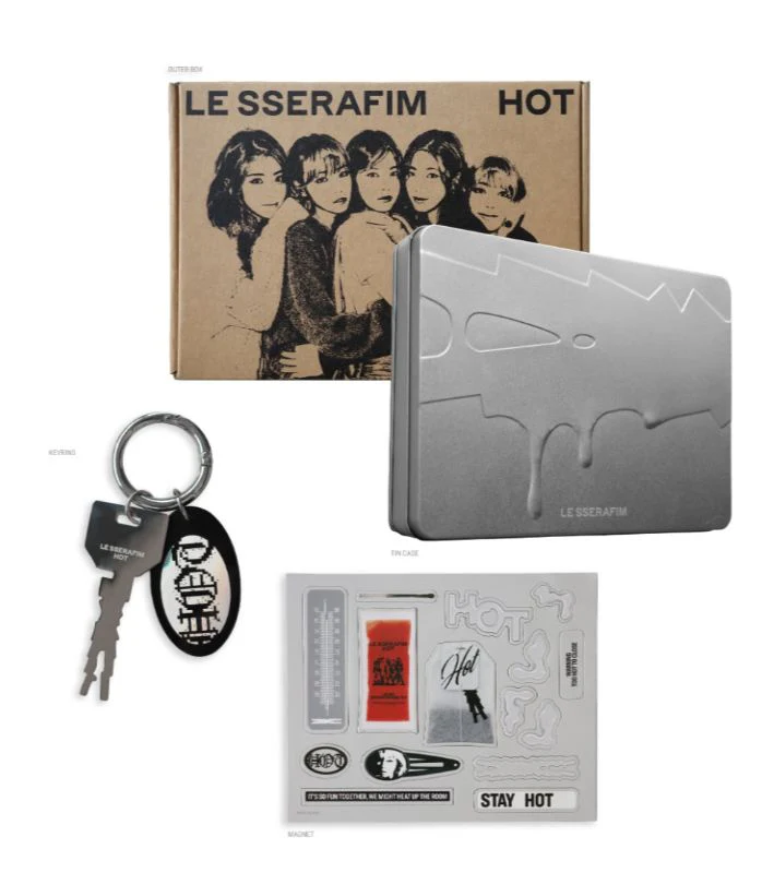 LE SSERAFIM - HOT (TIN CASE VER.) - Image 3