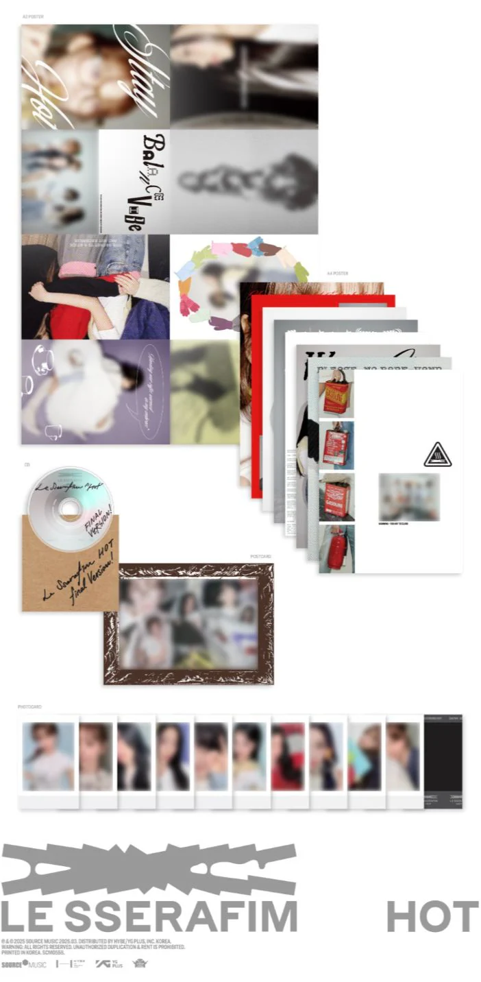 LE SSERAFIM - HOT (TIN CASE VER.) - Image 4