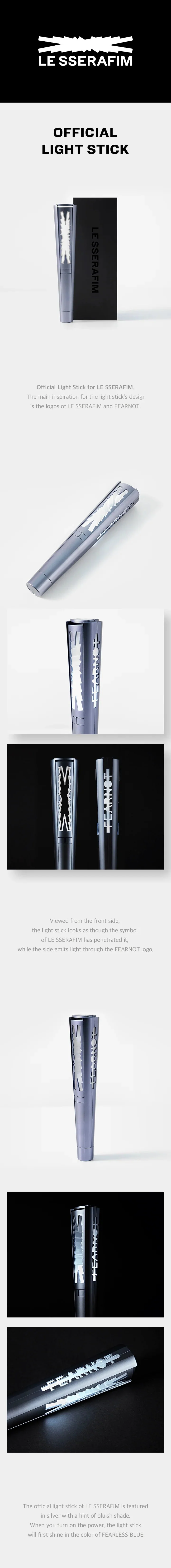 LE SSERAFIM - OFFICIAL LIGHT STICK - Image 2