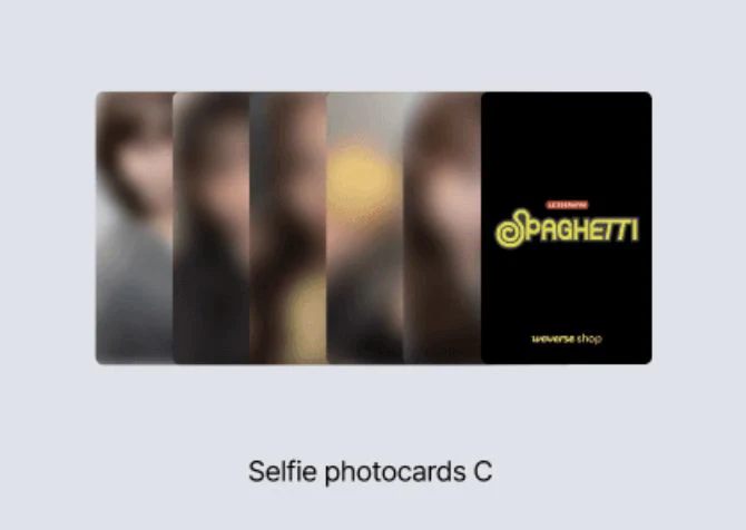 LE SSERAFIM - SPAGHETTI (STRESS BALL VER.) + Weverse Gift - Image 2