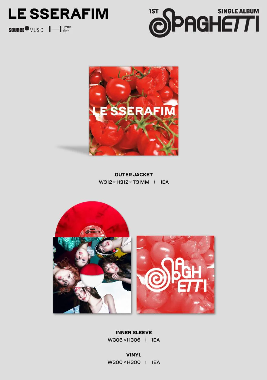 LE SSERAFIM - SPAGHETTI (VINYL) - Image 2