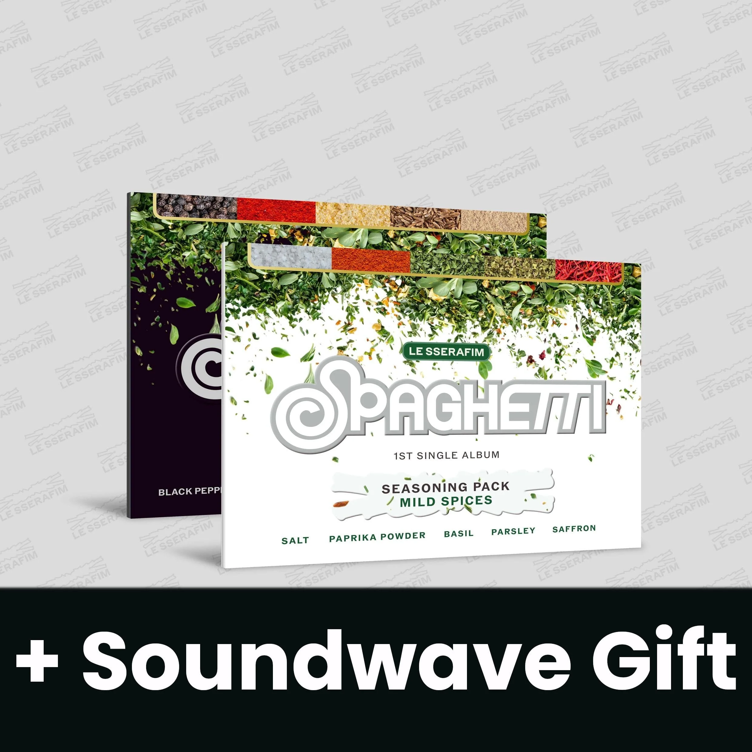 LE SSERAFIM - SPAGHETTI (WEVERSE ALBUMS VER.) + Soundwave Gift