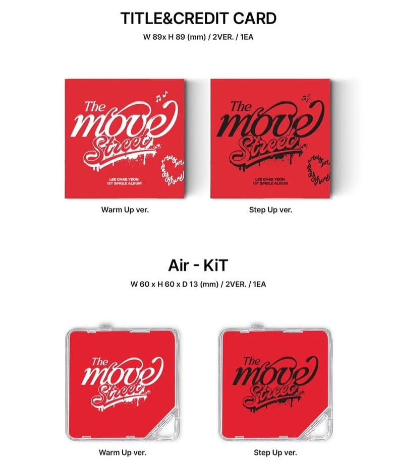 LEE CHAE YEON - THE MOVE: STREET (1ST SINGLE ALBUM) KIT VER. - Image 5