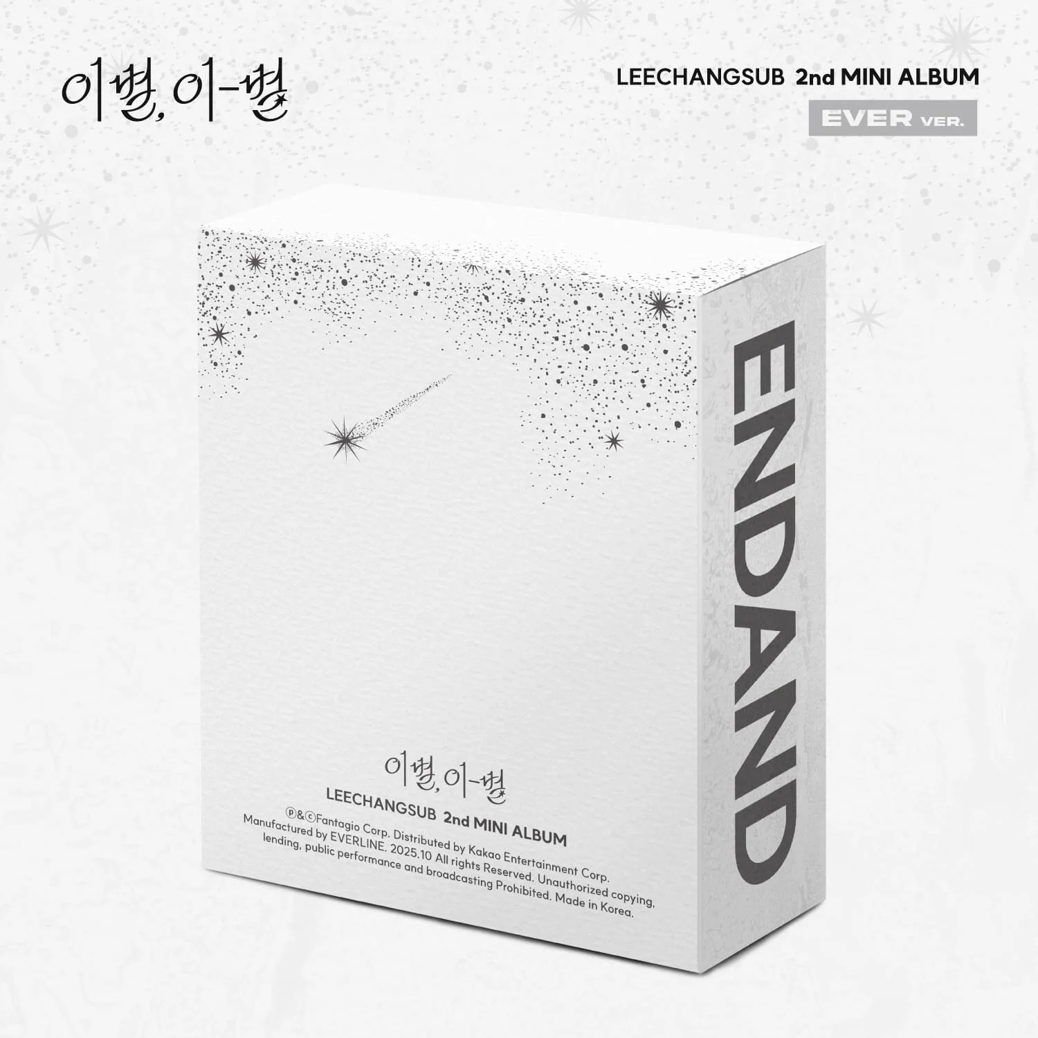 LEE CHANGSUB (BTOB) - GOODBYE, DIFFERENT STARS (이별, 이-별) (EVER VER.)