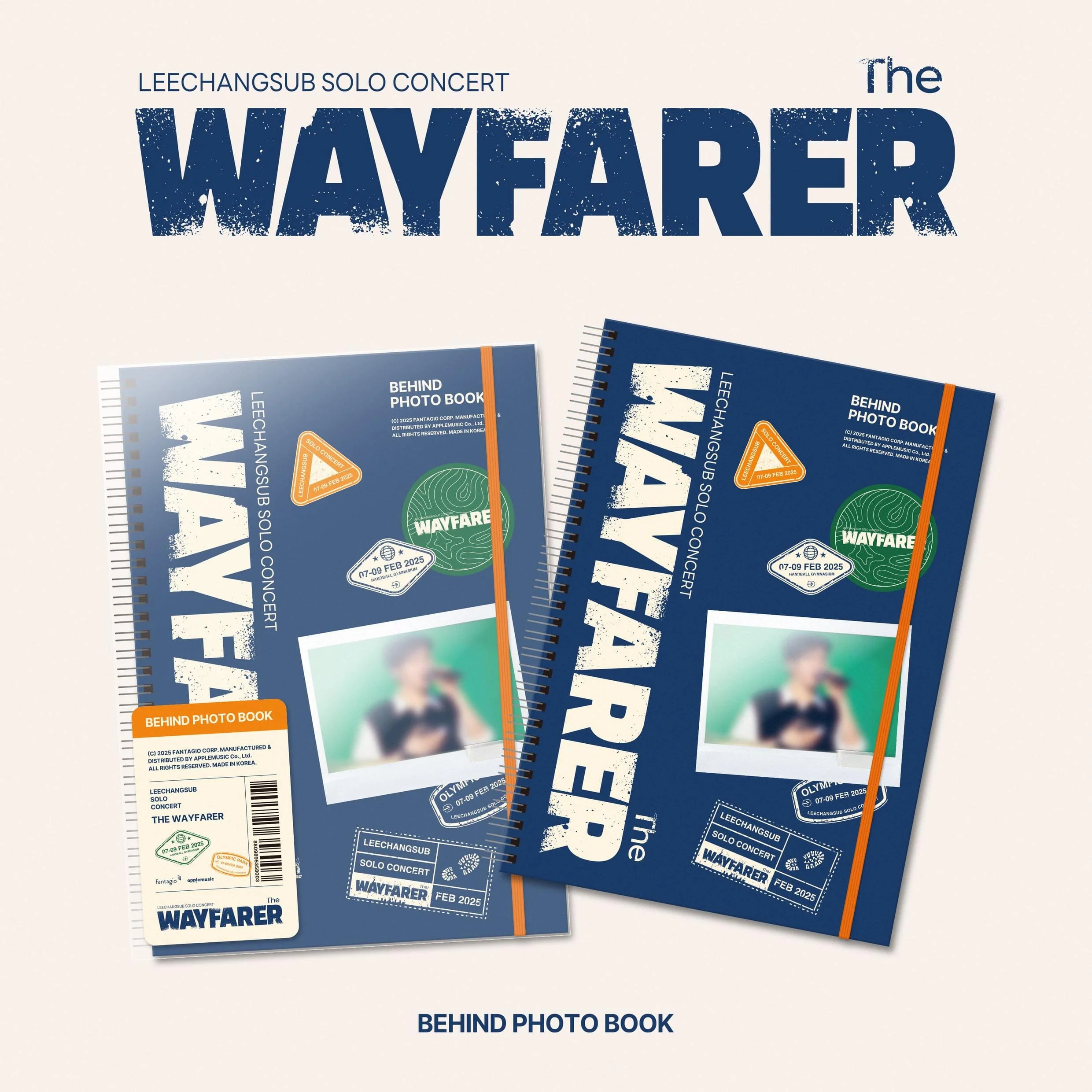 LEE CHANGSUB (BTOB) - SOLO CONCERT 'THE WAYFARER' BEHIND PHOTO BOOK
