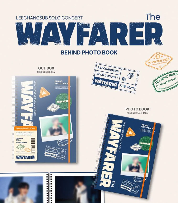 LEE CHANGSUB (BTOB) - SOLO CONCERT 'THE WAYFARER' BEHIND PHOTO BOOK - Image 2