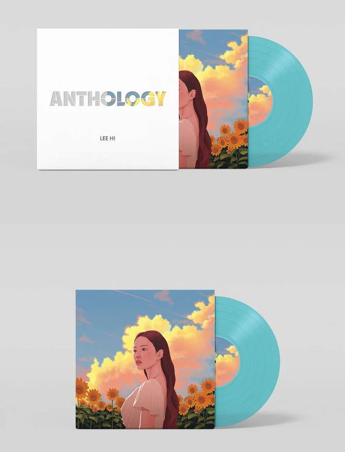 LEE HI - ANTHOLOGY (BLUESKY COLOR LP) - Image 2