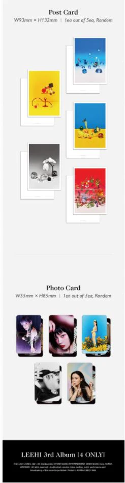 LEE HI - Vol. 3 [4 ONLY] - Image 5