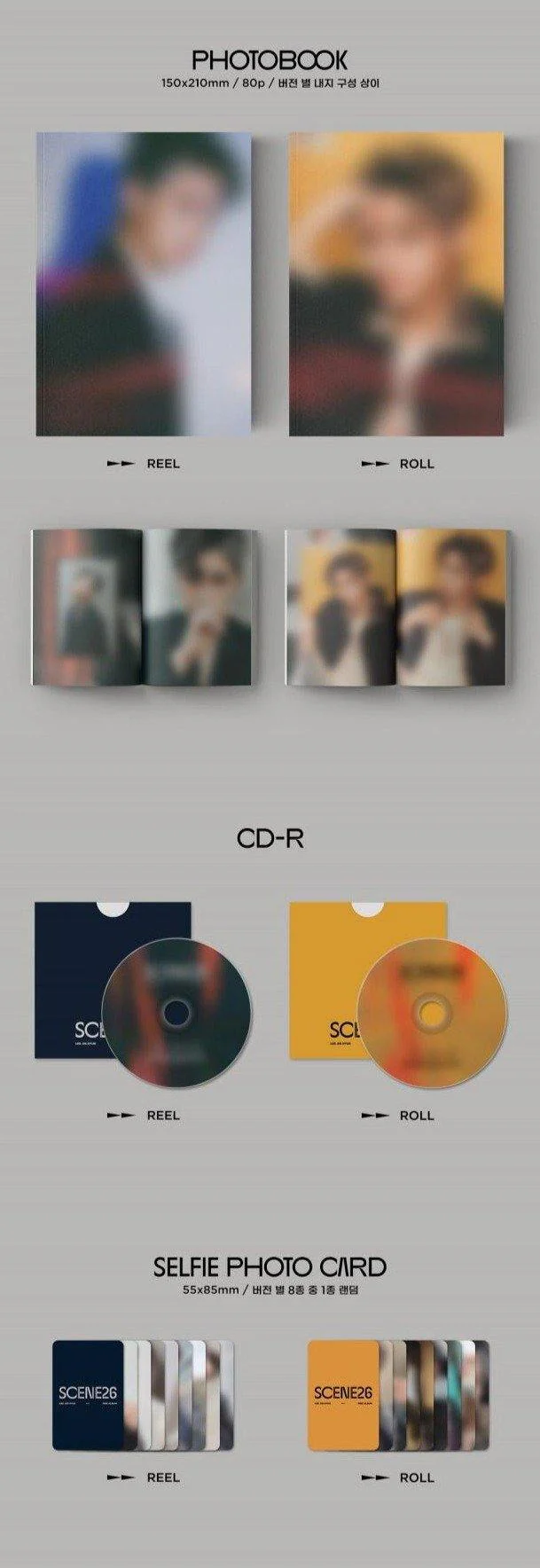 LEE JIN HYUK - 3rd Mini [SCENE26] - PRE ORDER - Image 3