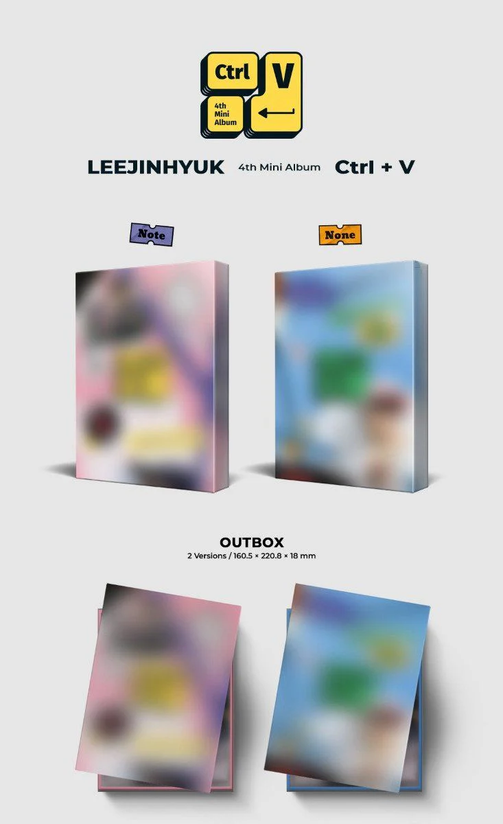 LEE JIN HYUK - Ctrl+V (4th Mini Album) - Image 2