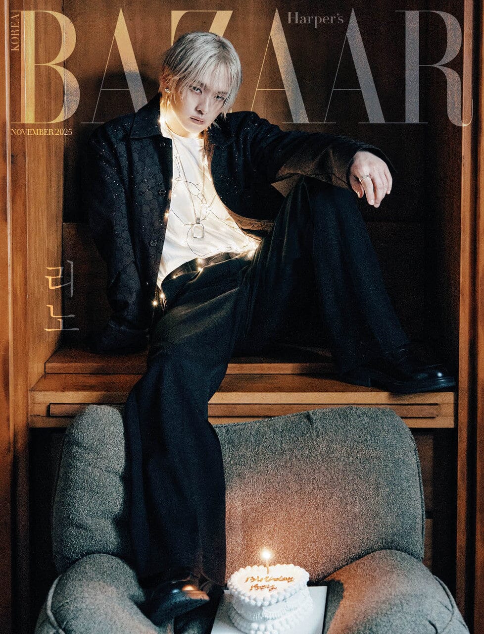 LEE KNOW (STRAY KIDS) - BAZAAR (NOVEMBER 2025) - Image 4